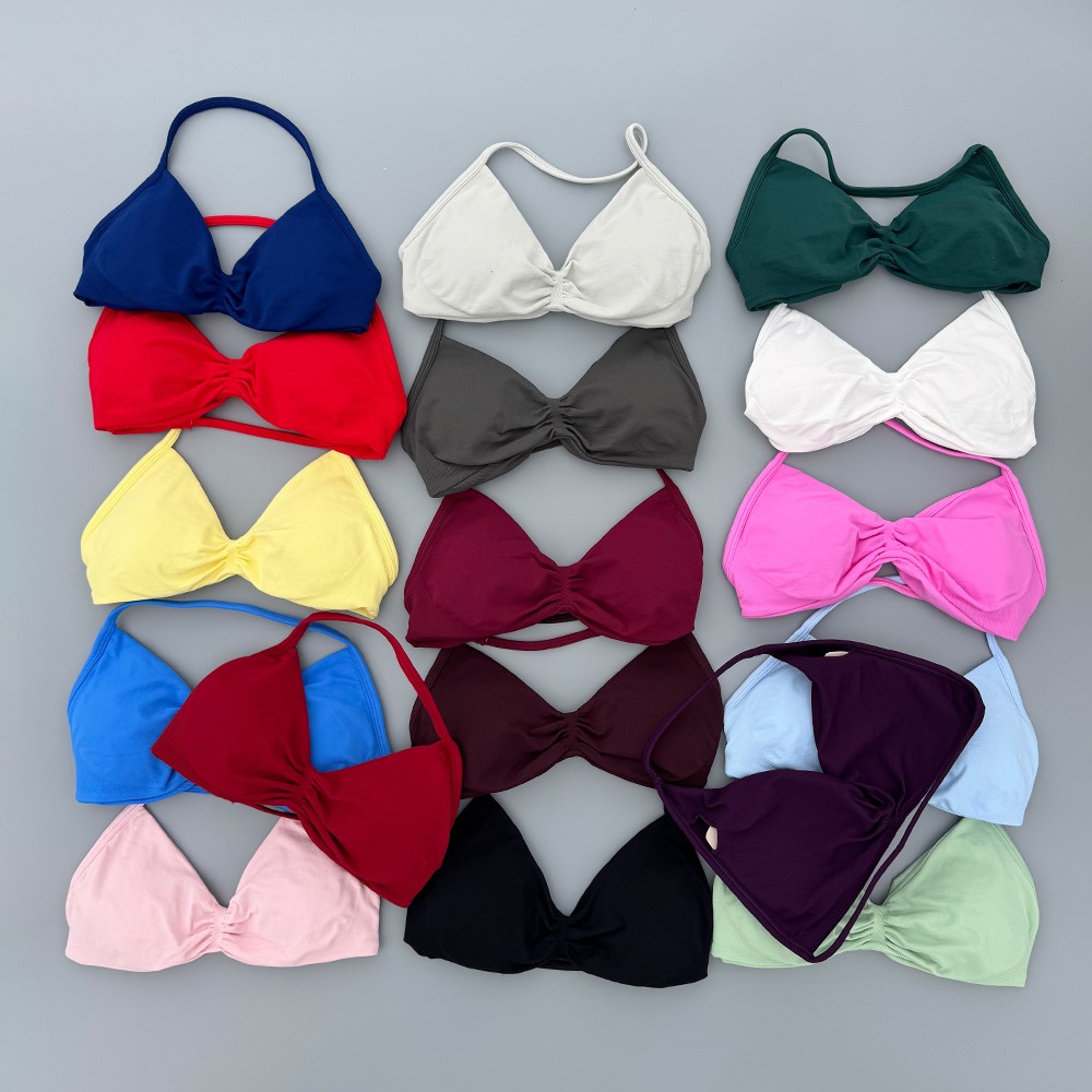 Strappy Bra Gym Top Women High - Sports Bra High Impact recension och pris