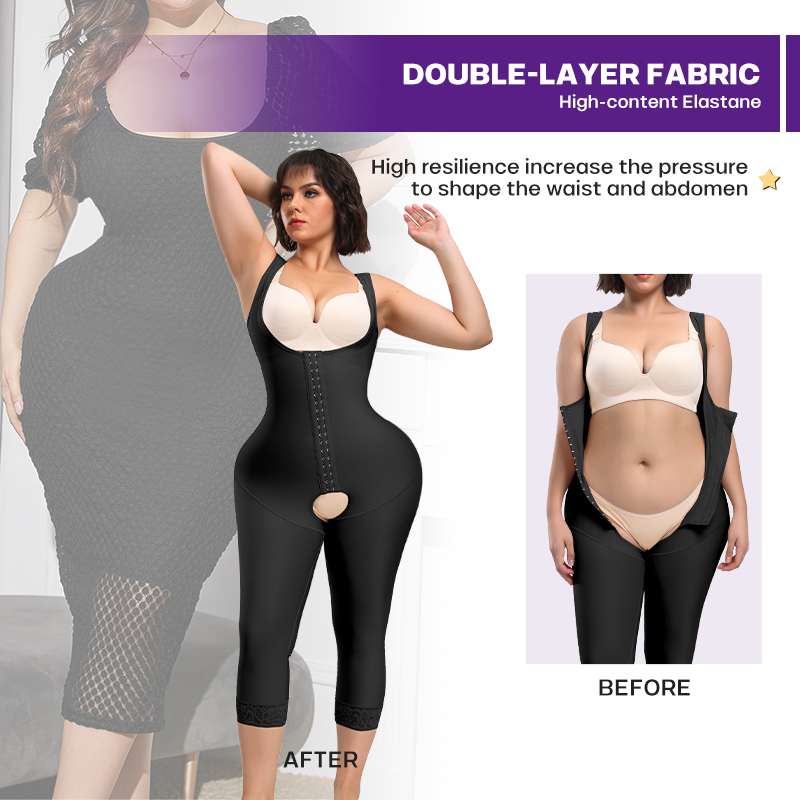 Compression Tummy Control Full - Shapewear Bodysuit Firm recension och pris