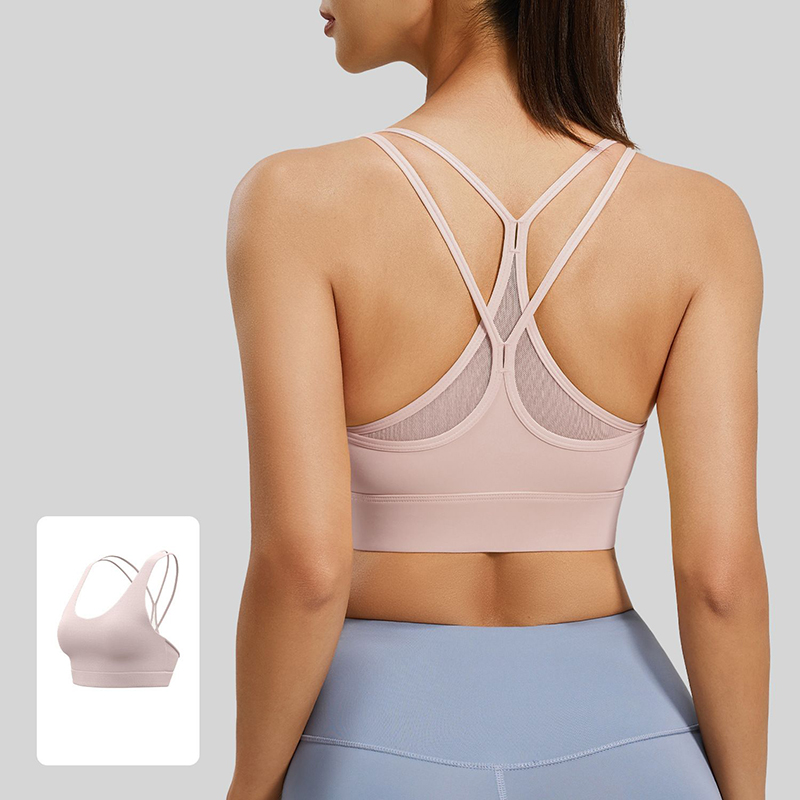 2026 New Women Sexy Mesh Cross - Sports Bra High Impact recension och pris