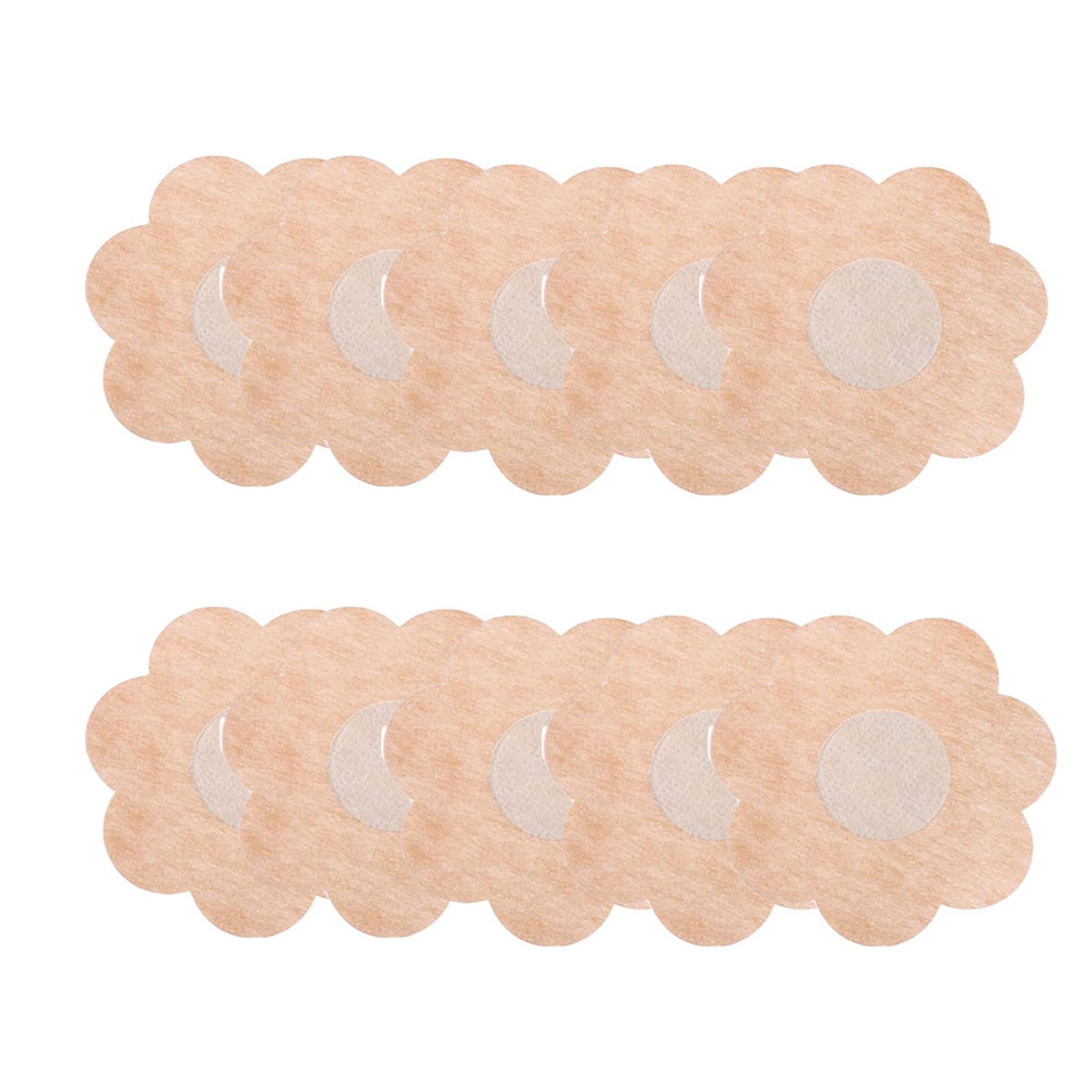 10 Pieces Chest Pasties Flower - Nipple Cover Pasties recension och pris