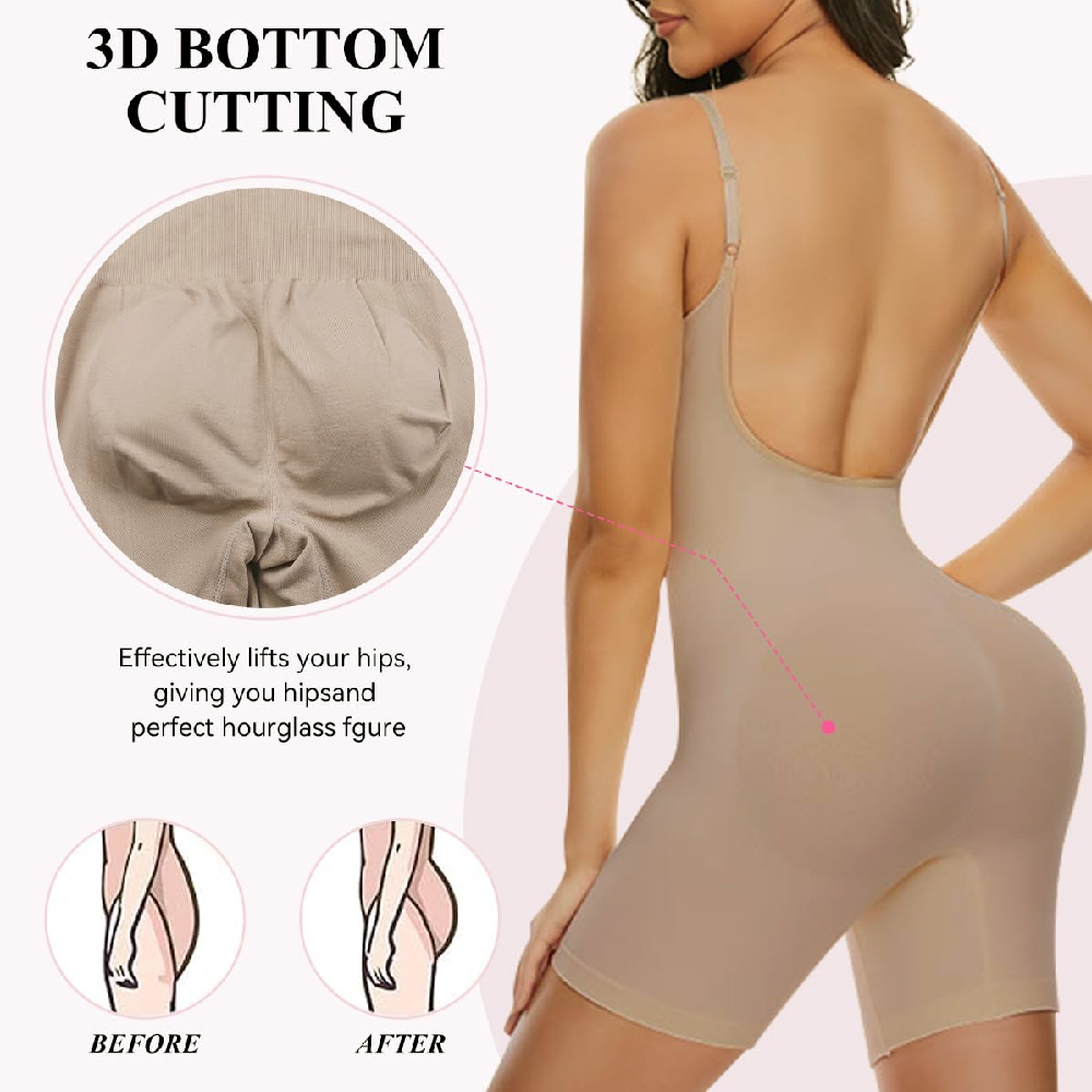 Invisible Seamless Bodysuit Sh - Shapewear Bodysuit Firm recension och pris