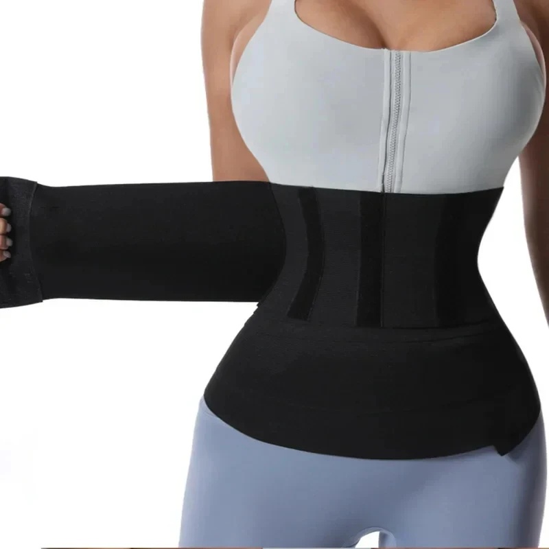 1/2Pcs Bandage Wrap Trimmer Be - Shapewear Bodysuit Firm recension och pris