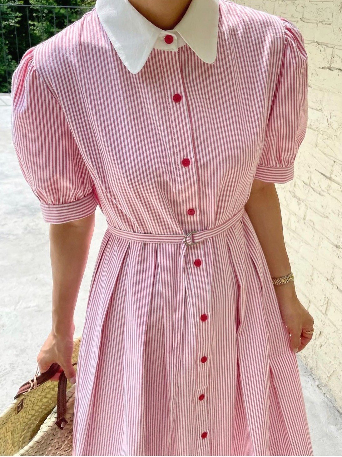 Elegant Retro Striped Waist-Ci - Corset Waist Cinch recension och pris