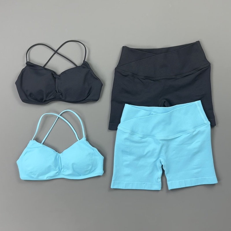 2 Pieces Sports Set Women Thin - Sports Bra High Impact recension och pris